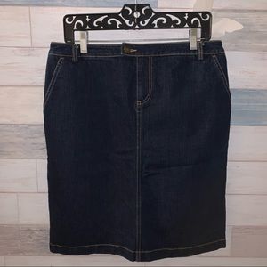 Pendleton Denim Jean Pencil Skirt